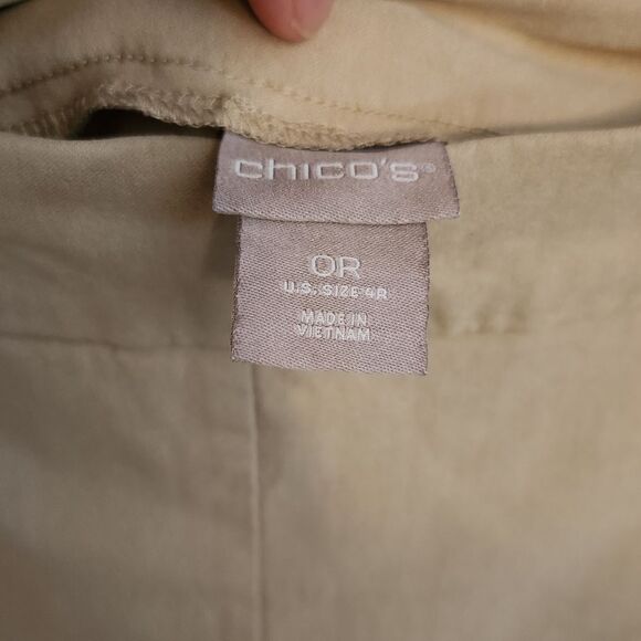 Chico's Tan Women's Trousers - Picture 4 of 7
